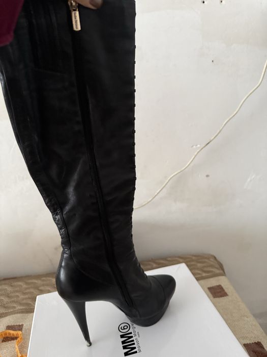 Сапоги коженные саша фабиани фирма