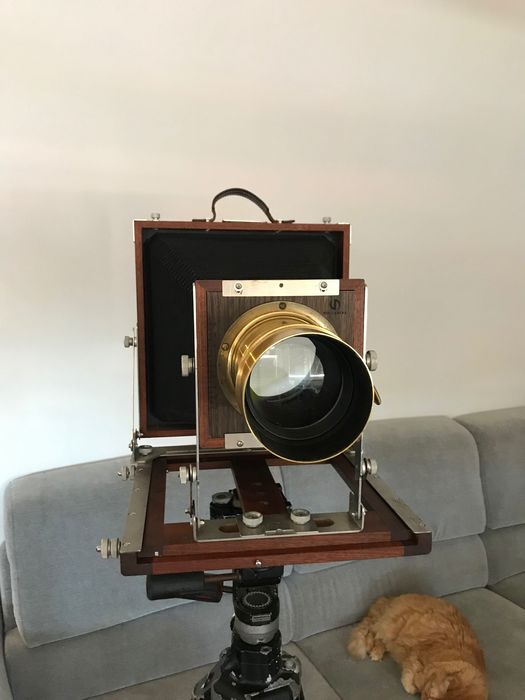 Câmara de grande formato 8x10”