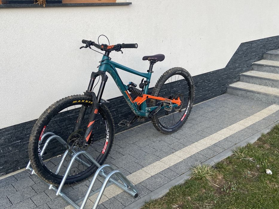 Rower cube hanzz race 190 z 2019 roku zrobiony na slopenduro