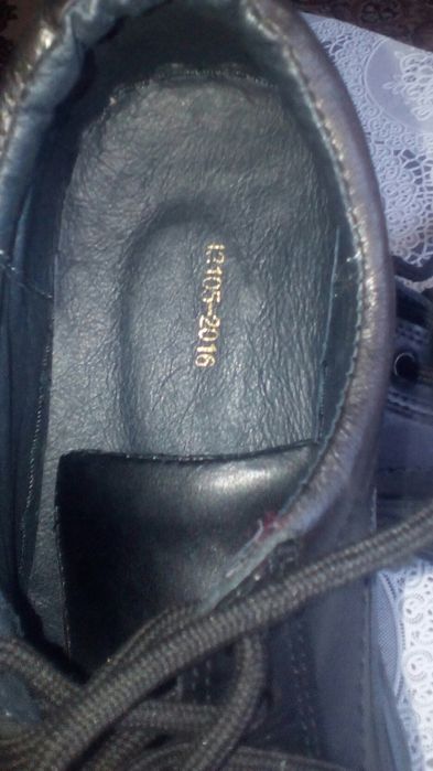 Туфли мужские черные