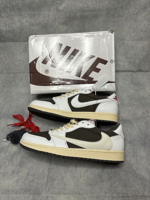 その他 01 Кроссовки Nike Travis scott x air jordan 1 low mocha, найк