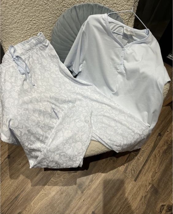 Нова бавовняна піжама батал