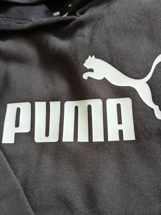 Bluza czarna kangurka z kapturem PUMA 152