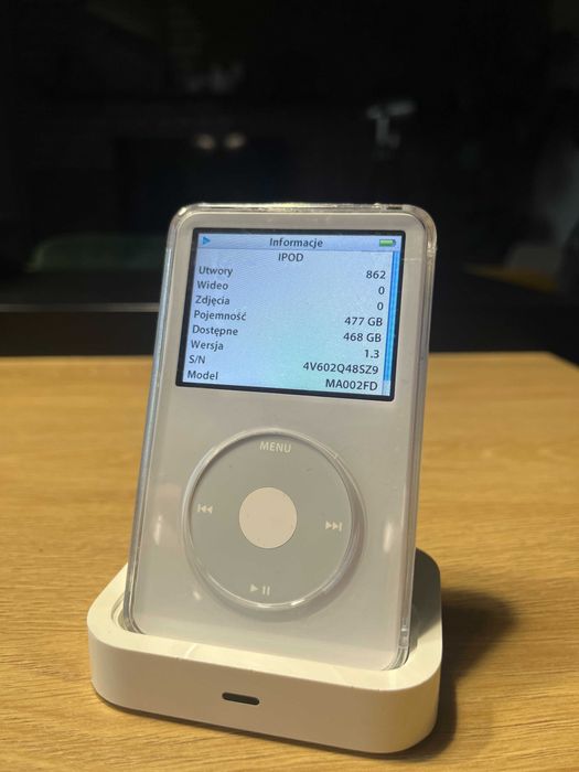 Apple iPod Classic 5 gen Video, iFlash 512 GB, 3800 mAh DOCK