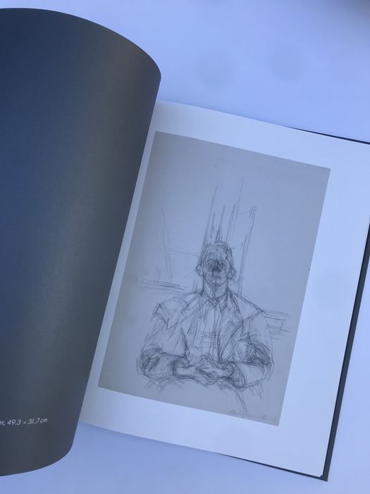 Livro de pintura e escultura de Alberto Giacometti 2017