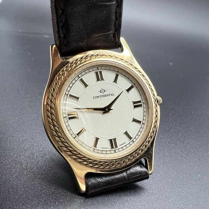 Годинник часы Continental 1520 позолота 18k 3m