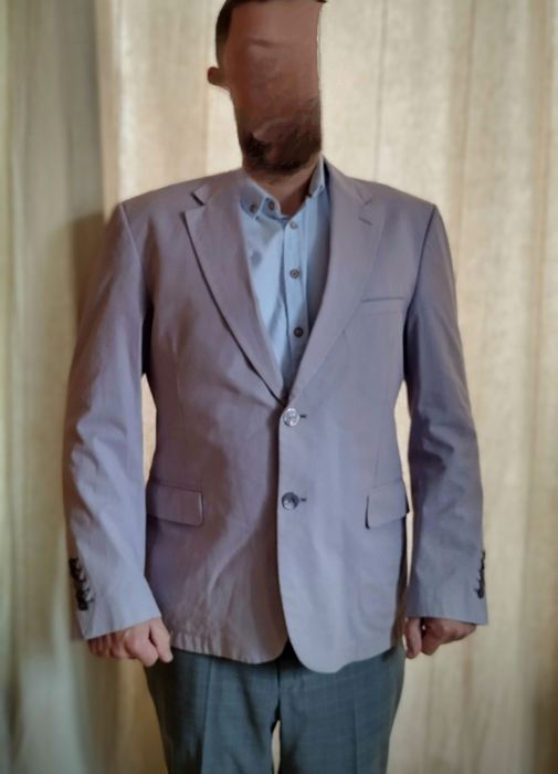 Піджак чоловічий з бавовни 50 розмір