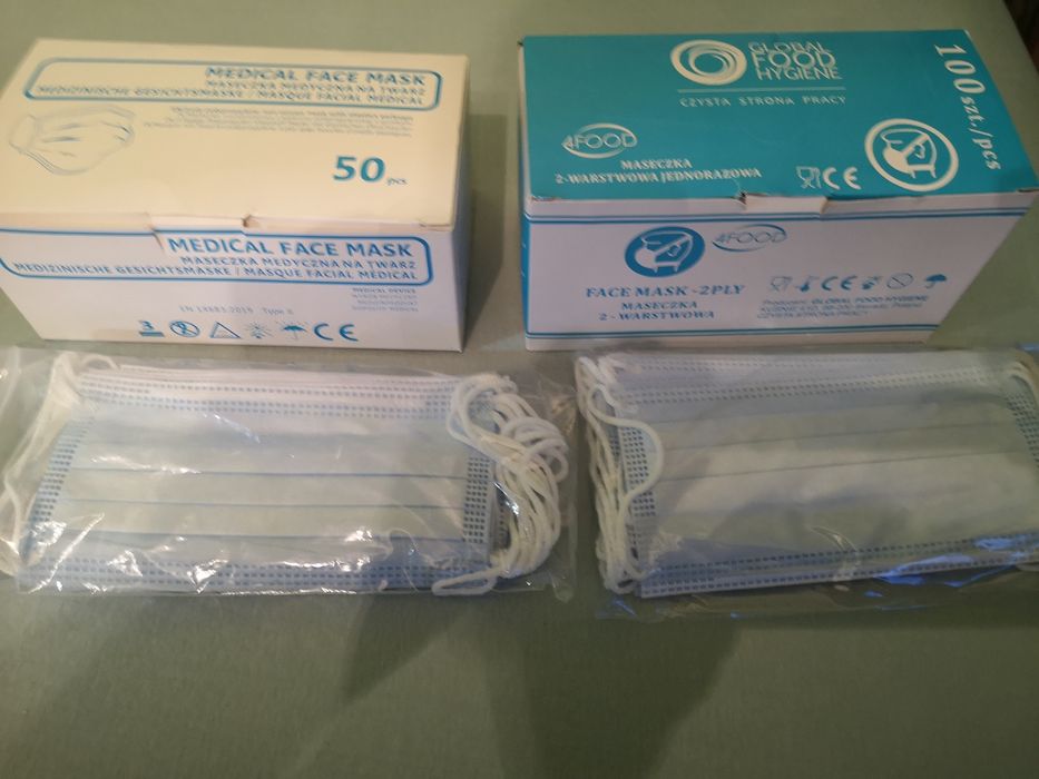 Maseczki chirurgiczne