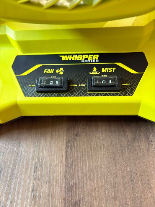 RYOBI PCL851B 18V ONE+ Wentylator z funkcją Mgiełki 19 cm WHISPER BODY 2szt