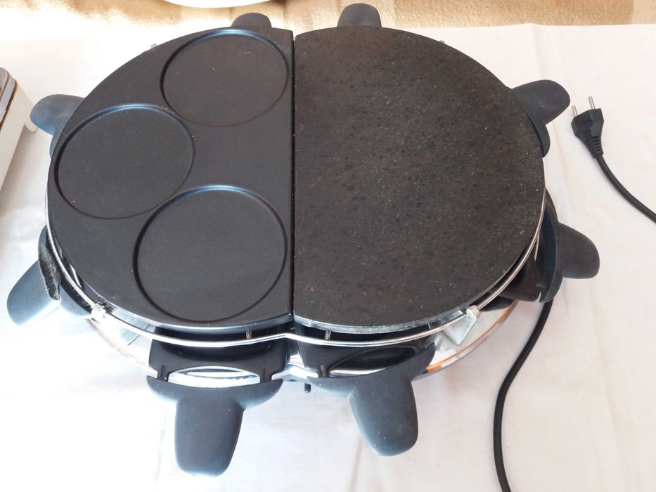 torradeira grelhador ferro varinha paelha fondue raclette waffels