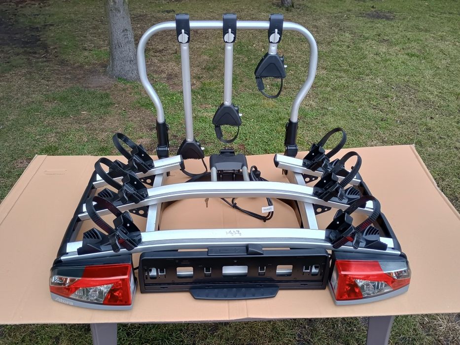 Bagażnik rowerowy na hak Atera Strada Evo 3 odsuwany 66 kg e-bike bus