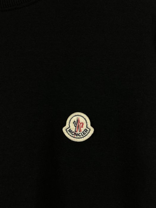 Moncler Black світшот кофта з шикарним базовим дизайном