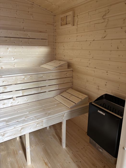 Sauna Ogrodowa z pełnym wyposażeniem