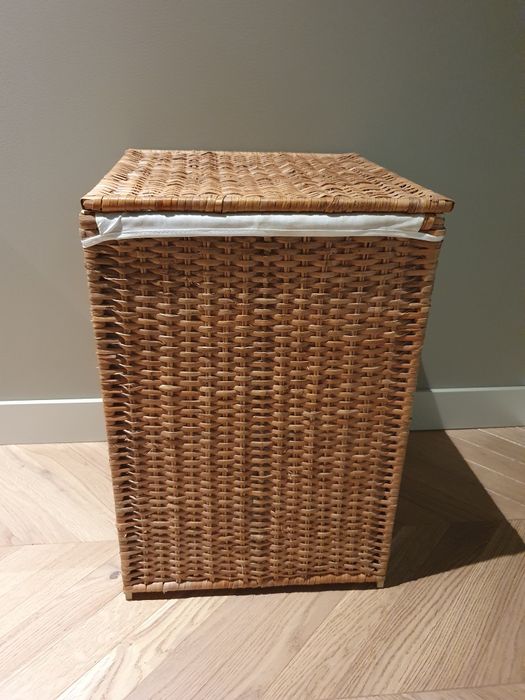 Ikea Branas kosz rattan na pranie 80L