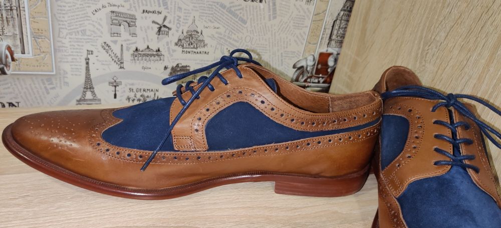 Kennet Cole класичні туфлі Oxfords 45 46 розмір