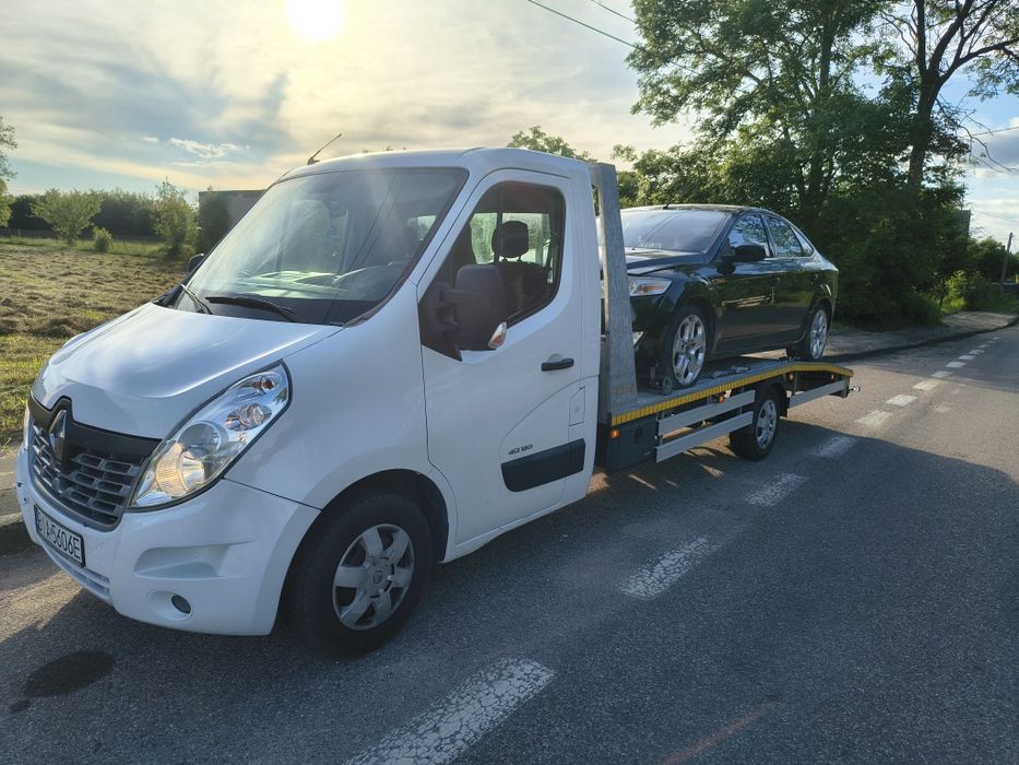 Pomoc drogowa autolawetą transport maszyn