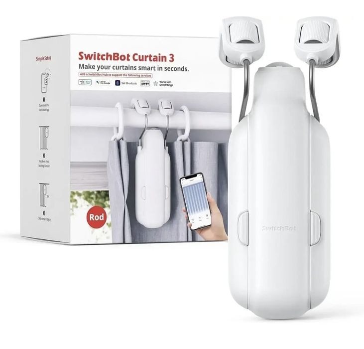 Автоматичний пристрій для відкривання штор SwitchBot curtain 3