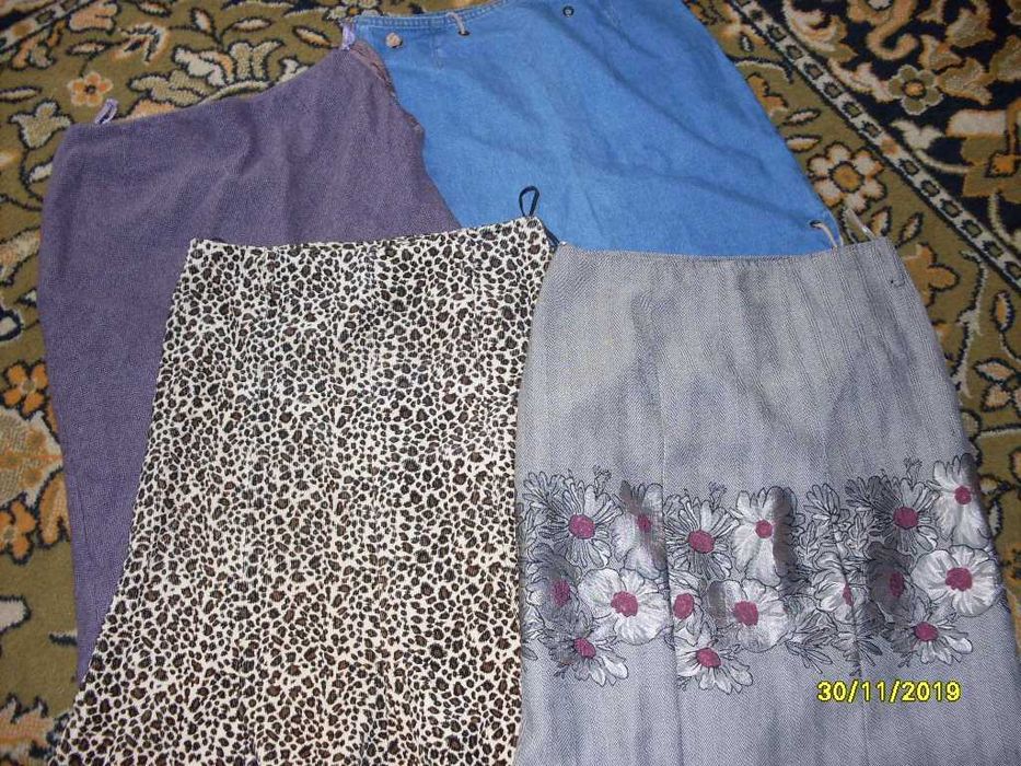 spódnica zimowa 38/40 komplet 4 sztuk