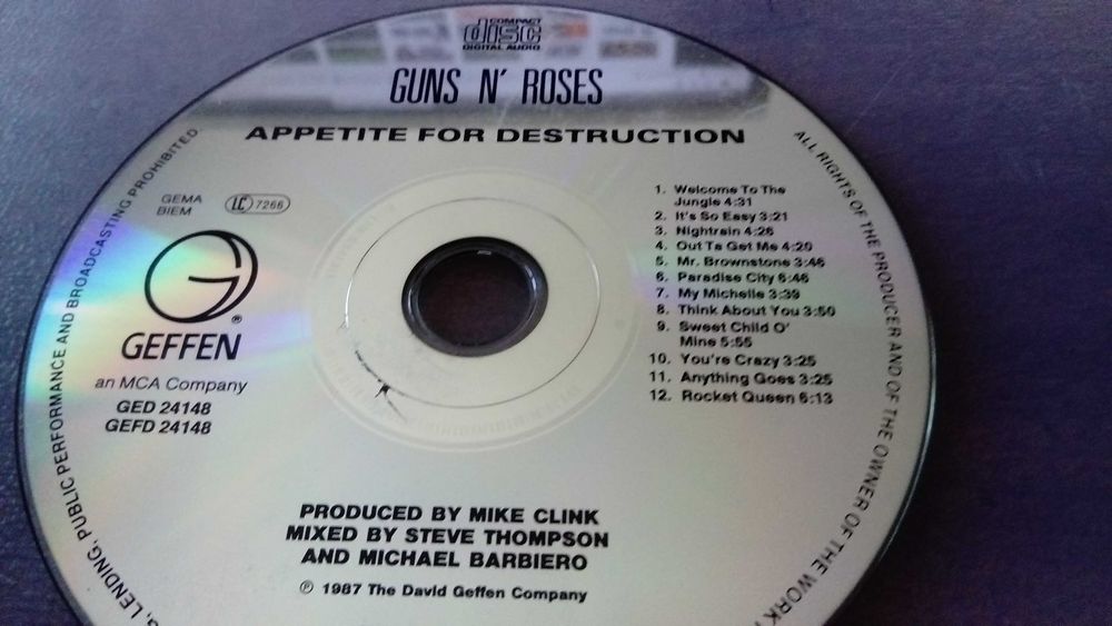 Guns N´Roses (como novo)(edição limitada)