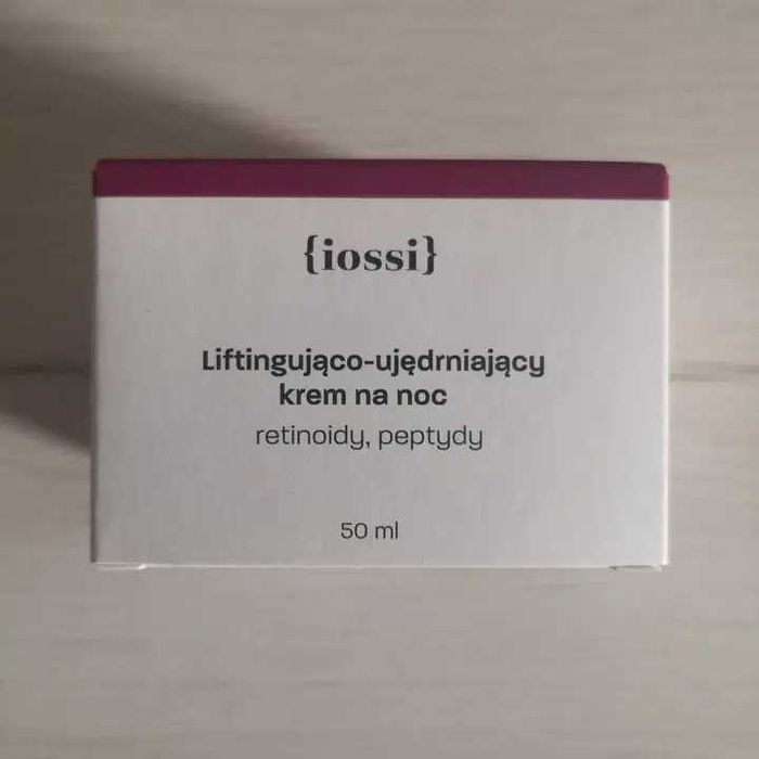 IOSSI Liftingująco-Ujędrniający Krem na Noc. Retinoidy. Peptydy