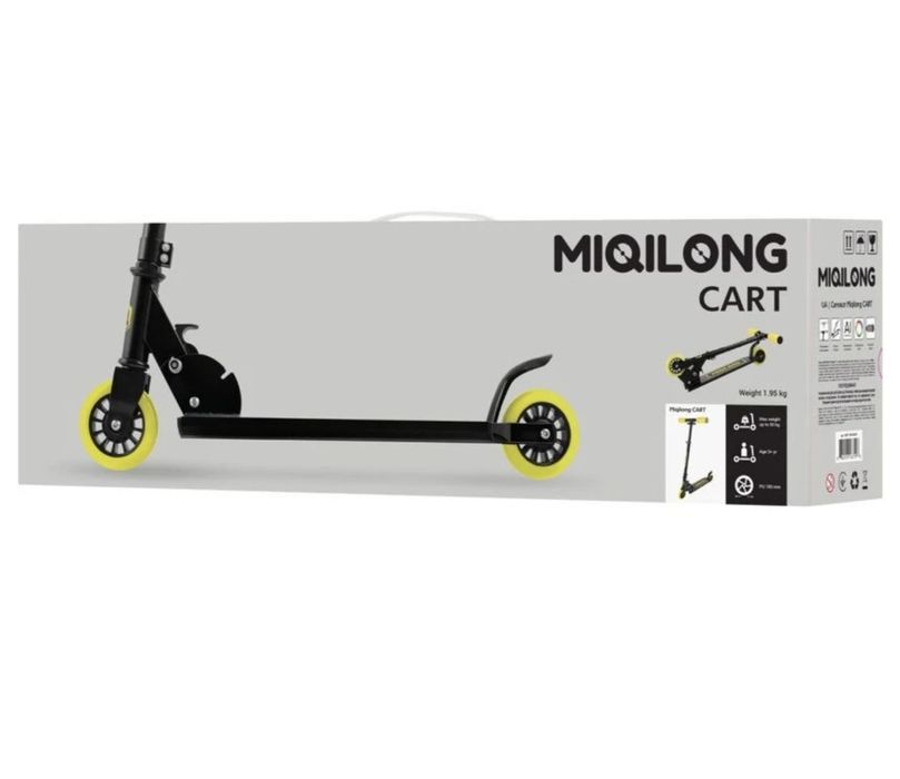 Самокат Miqilong Cart черный CART-100-BLACK