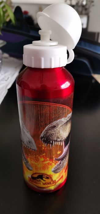 Garrafa metálica Jurassic Park