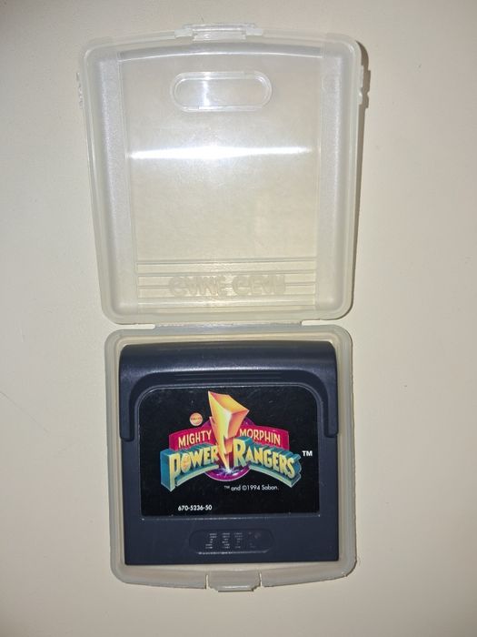 Mighty Morphin Power Rangers game gear