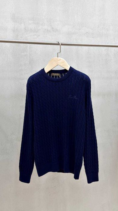 Кофта LORO PIANA чоловіча преміальна кофта лоро піана синя