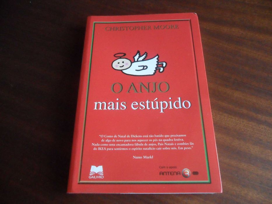 "O Anjo Mais Estúpido" de Christopher W. Moore - 1ª Edição de 2007