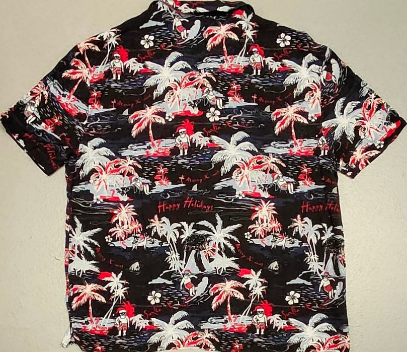 Wr) H&M oryginalna koszula krótki rękaw hawajka Roz.XL