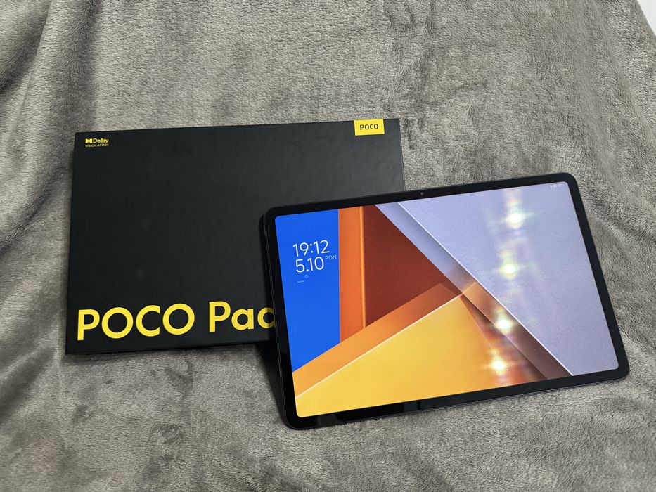 Tablet POCO Pad Grey 256 GB- kompletny zestaw | Rysik + obudowa