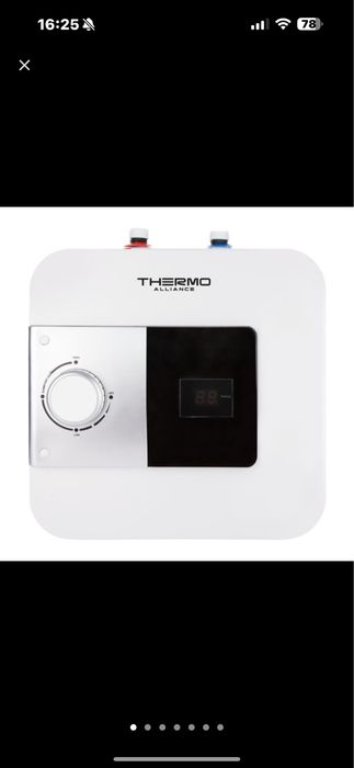 Бойлер плоскій слім звичайний встановлення