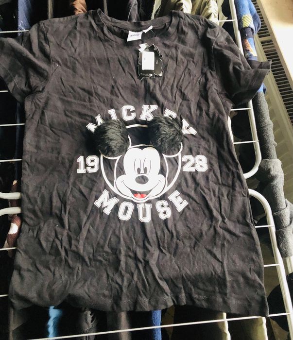 Primark Koszulka czarna Disney Mickey Mouse 1928 XXS 4