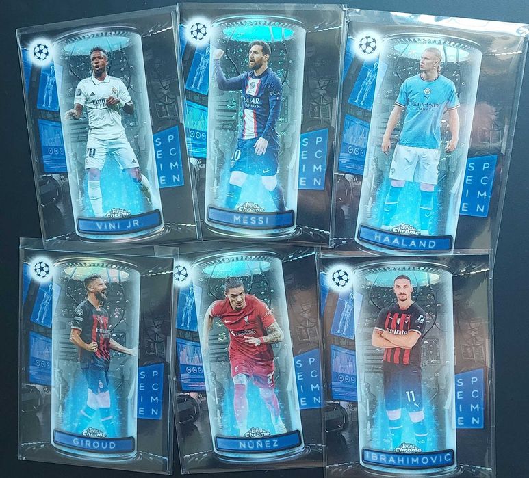 Topps Chrome UCC 2022-23 Insert Specimen (ler descrição)