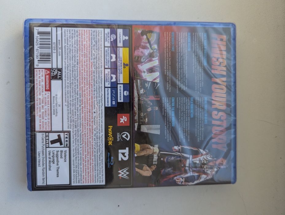 WWE 2K24 ігри игры диски на PS4 PS5