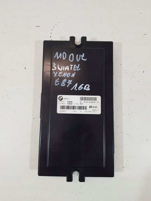 bmw seria 1 e87 moduł świateł xenon 9128181 2006