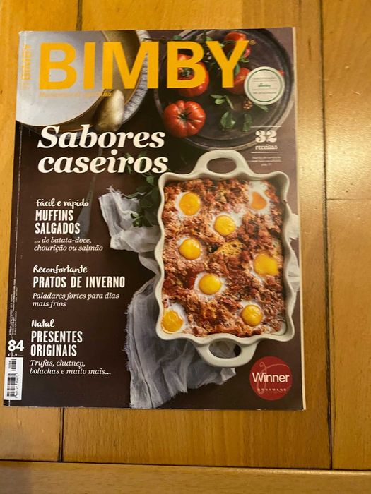 revista bimby com imensas receitas