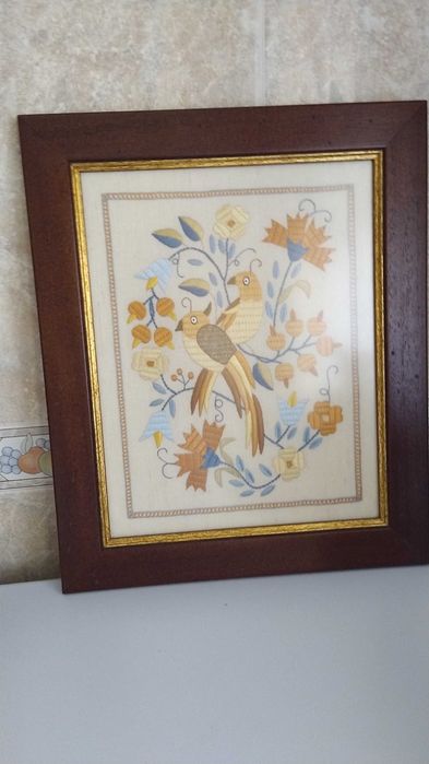 Quadro Bordado Castelo Branco