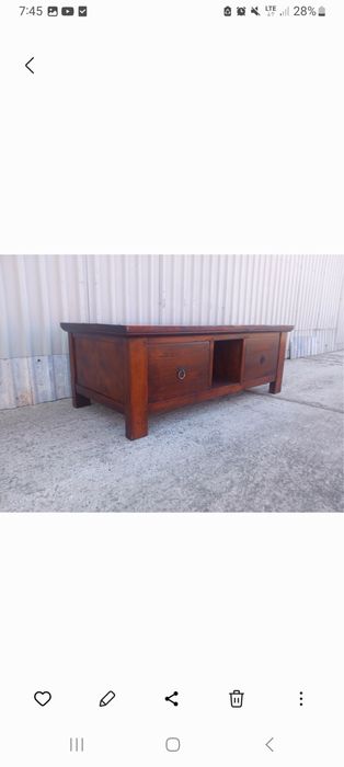 Komoda drewniana pod telewizor