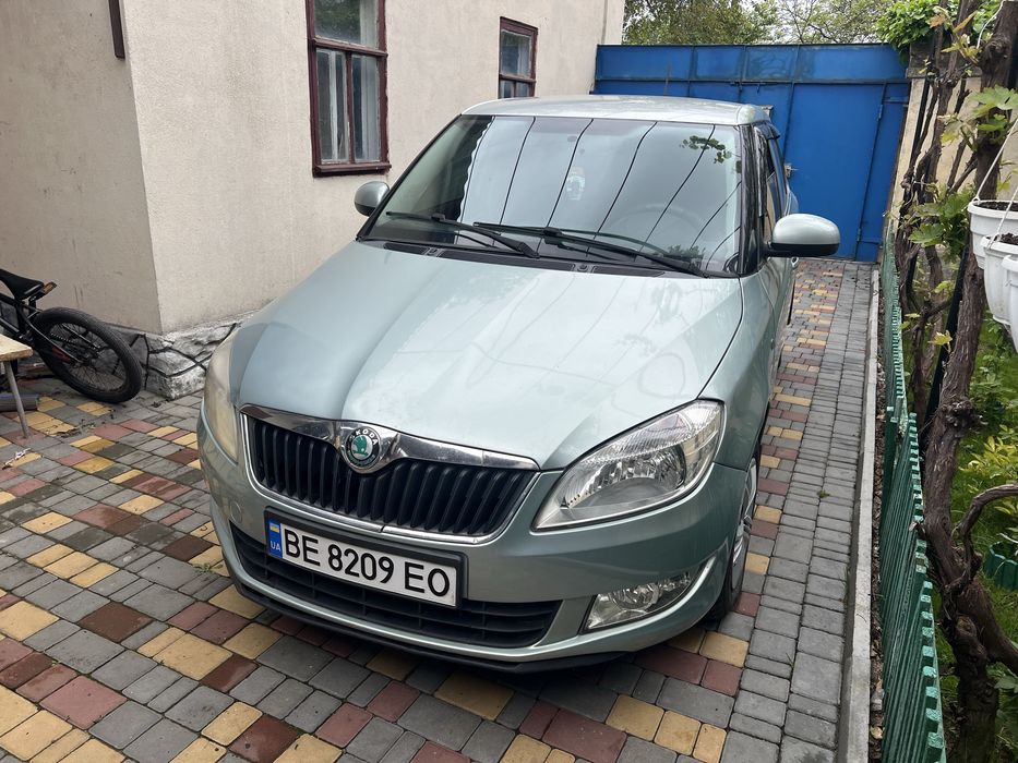 Skoda Fabia 1.4 на газу!