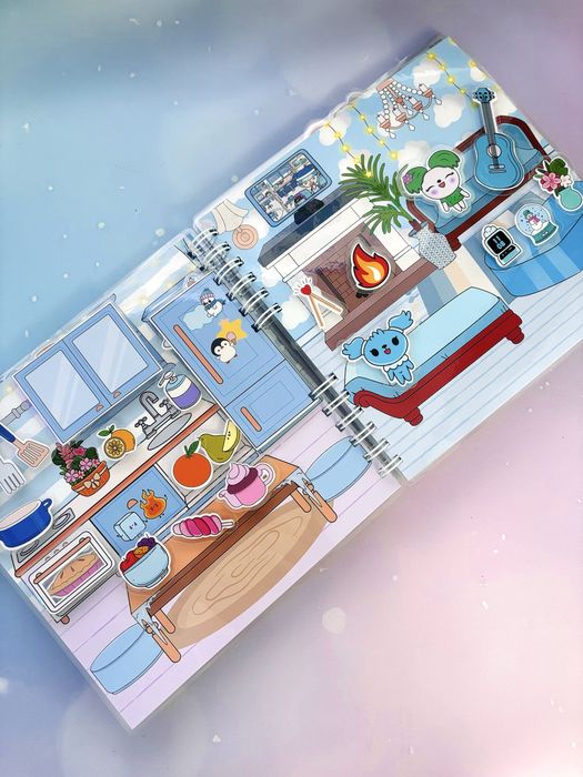 Ельза та Анна Тока Бока на липучках альбом книжка