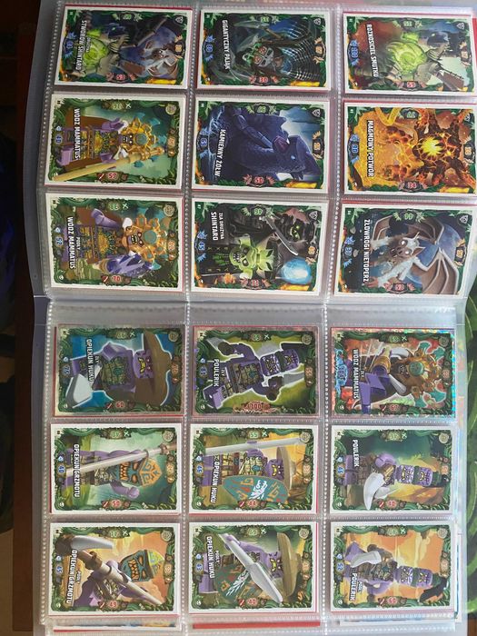 Lego Ninjago Seria 6 - Album+ 201kart /w tym LE/ Czarna Wieś • OLX.pl