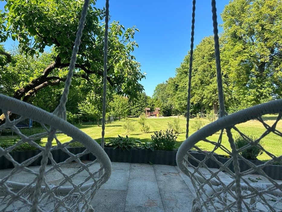 Domek Dom na Mazurach nad jeziorem nad lasem cisza spokój balia