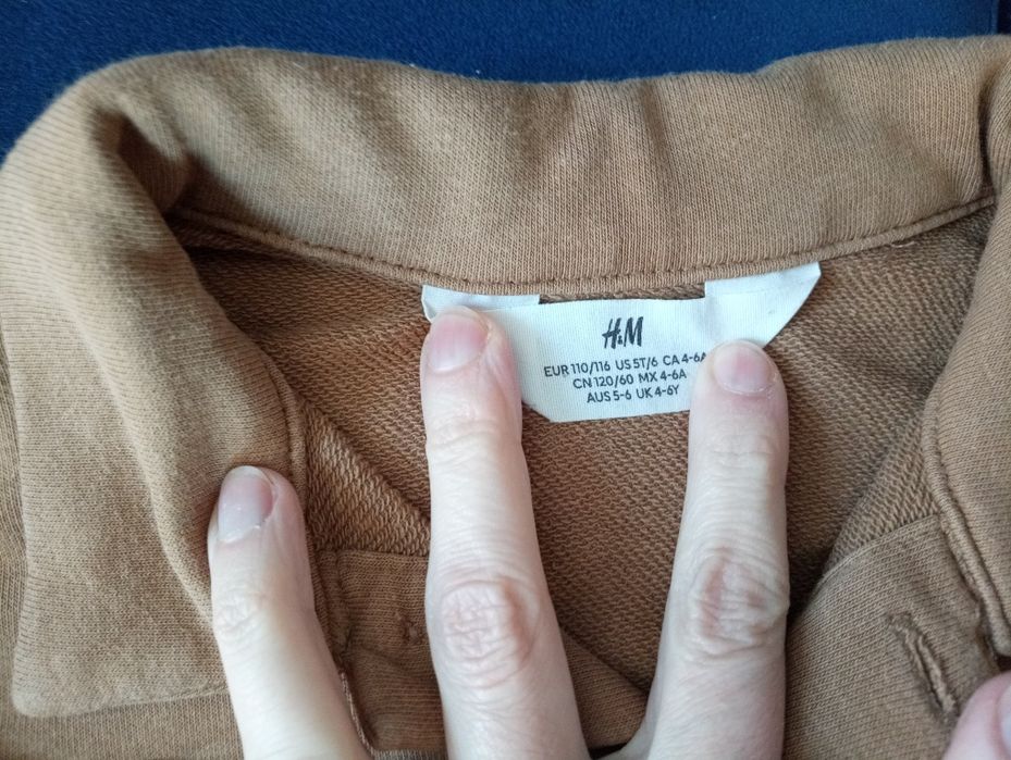 Bluzy i spodnie 116 chłopiec