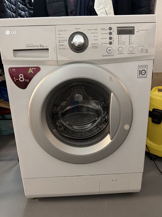 Pralka LG  8 kg Direct Drive idealna