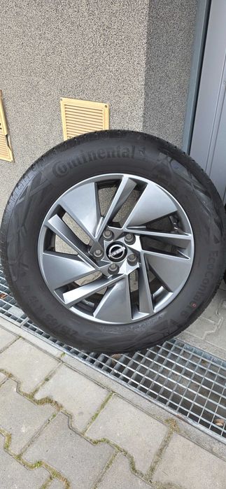 Oryginalne koła Nissan Qashqai R17!Opony letnie 2022!