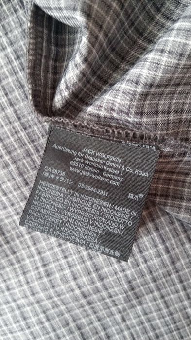 Сорочка, рубашка Jack wolfskin,  L