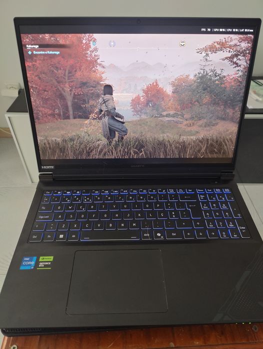 Notebook gamer Gigabyte