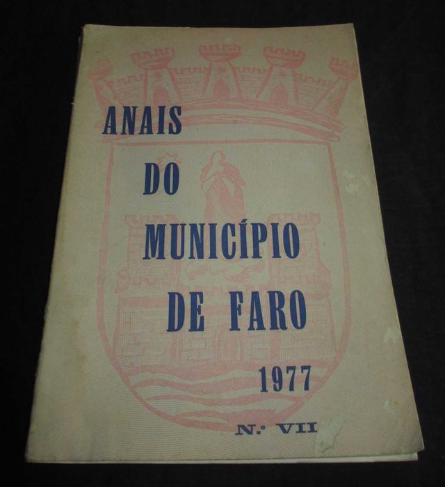 Livro Anais do Município de Faro 1977 Nº VII