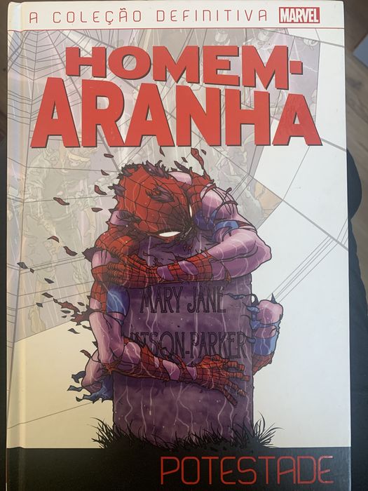 Livro BD Homem Aranha Marvel